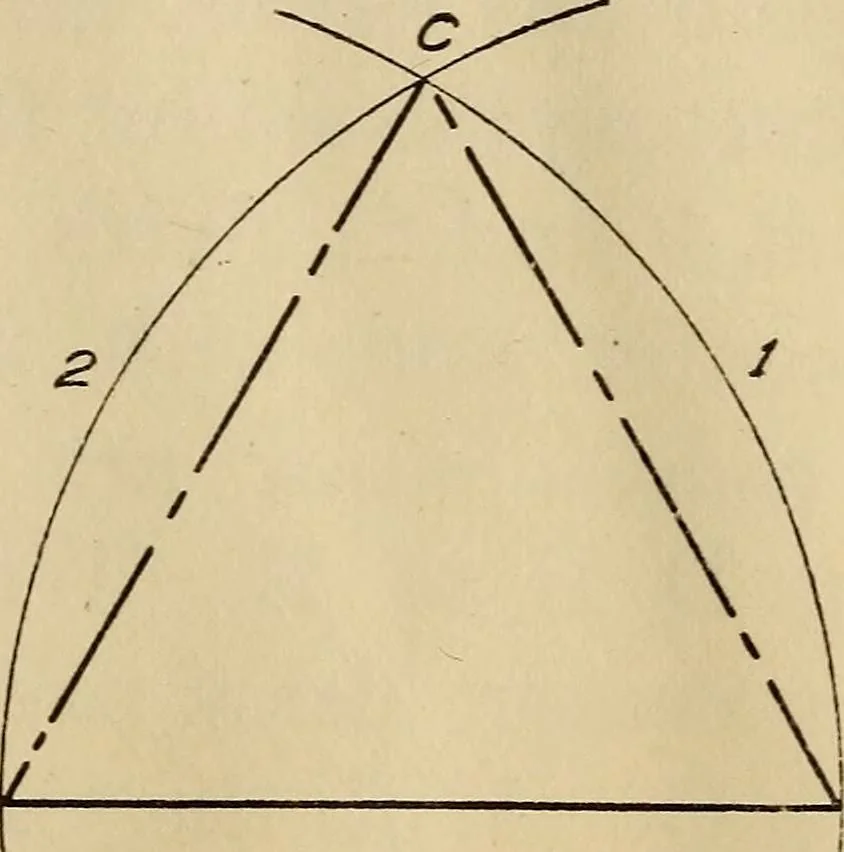 An illustration from Mechanical drawing; working drawings, 1911, leaf 197
