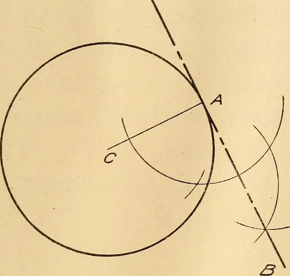 An illustration from Mechanical drawing; working drawings, 1911, leaf 200