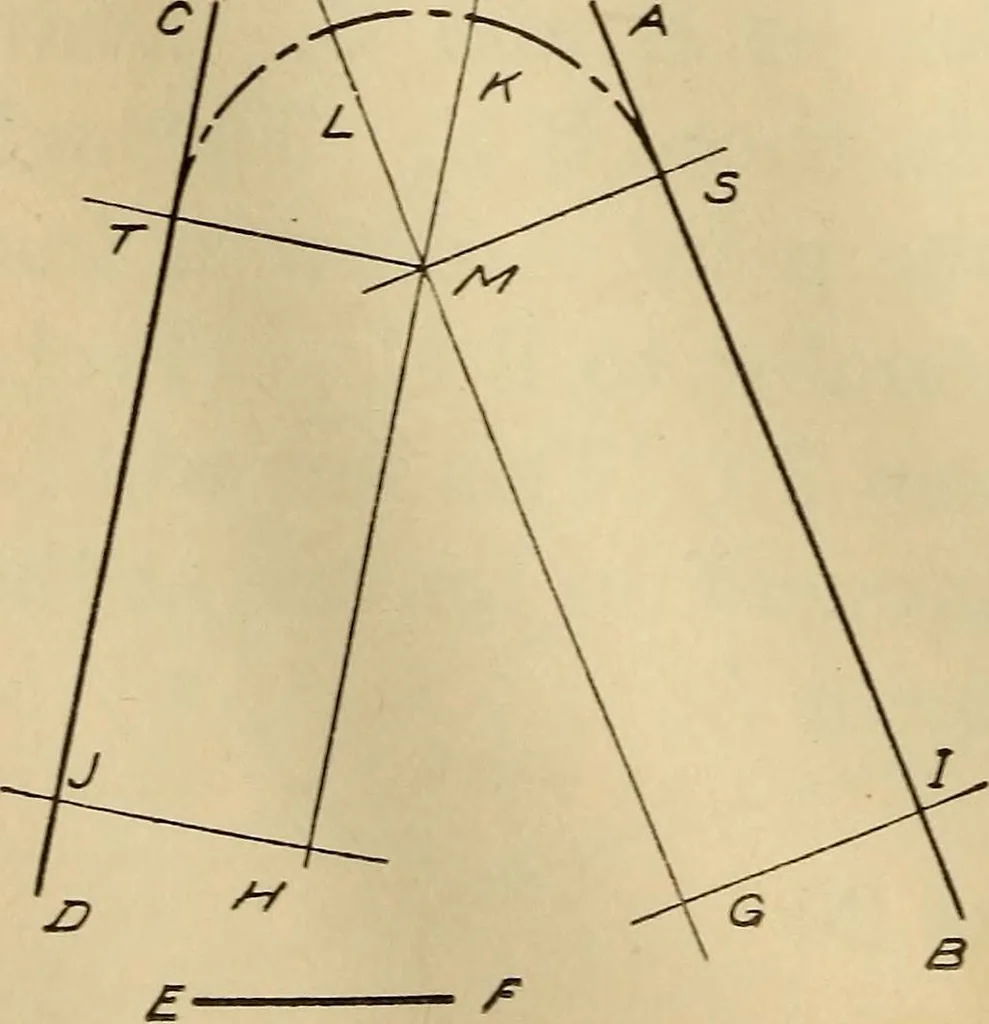 An illustration from Mechanical drawing; working drawings, 1911, leaf 201
