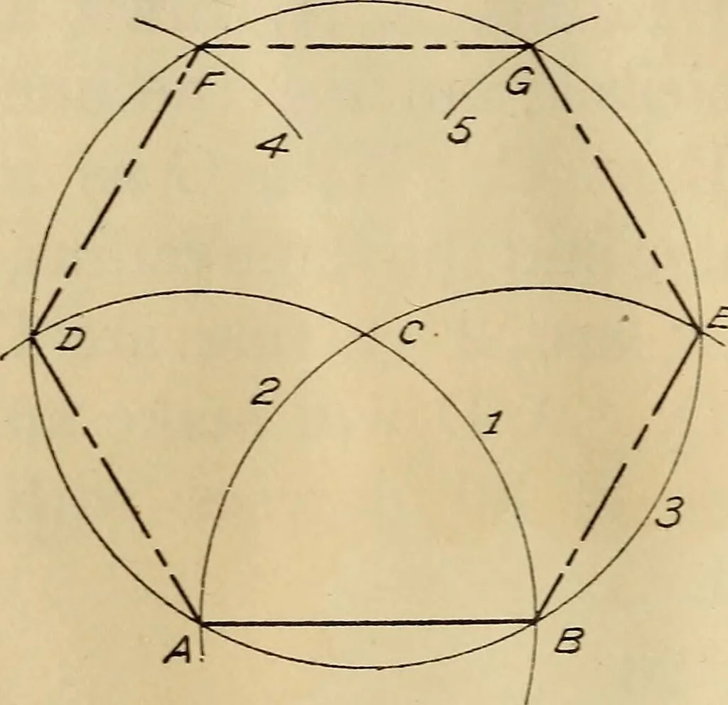 An illustration from Mechanical drawing; working drawings, 1911, leaf 205