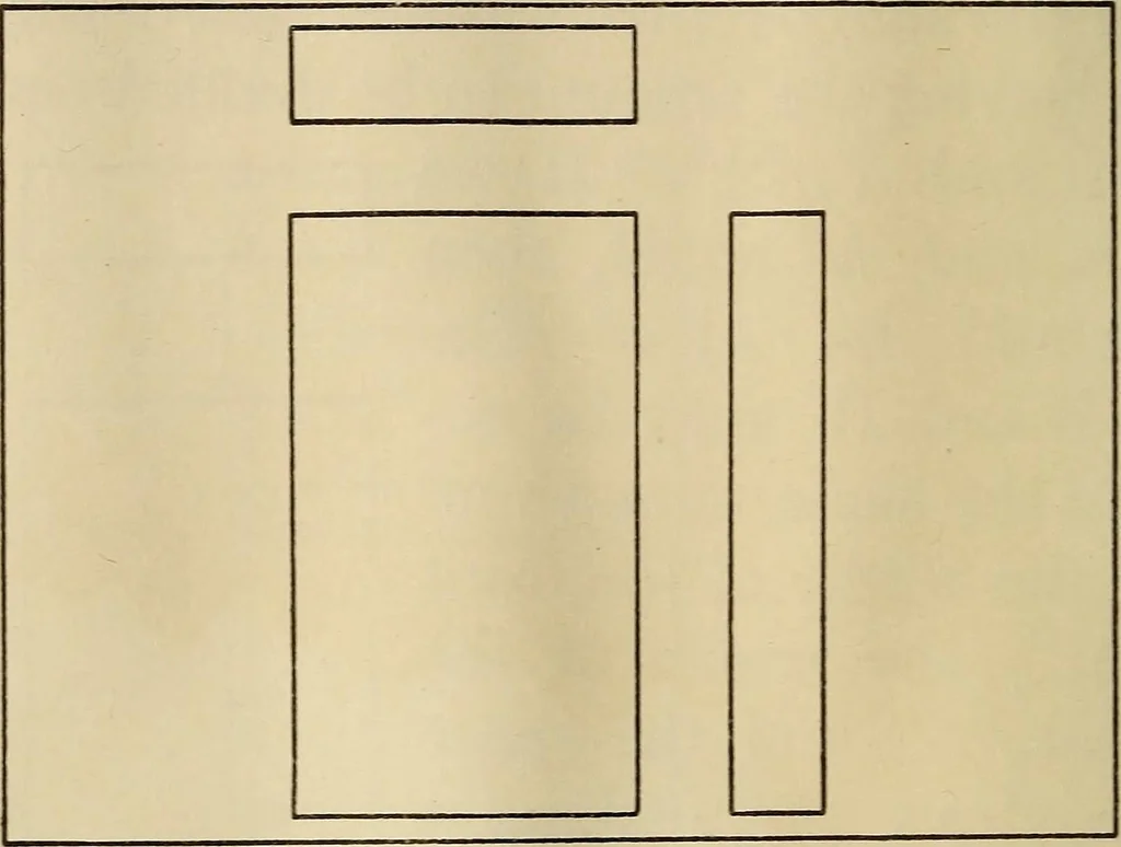 An illustration from Mechanical drawing; working drawings, 1911, leaf 55