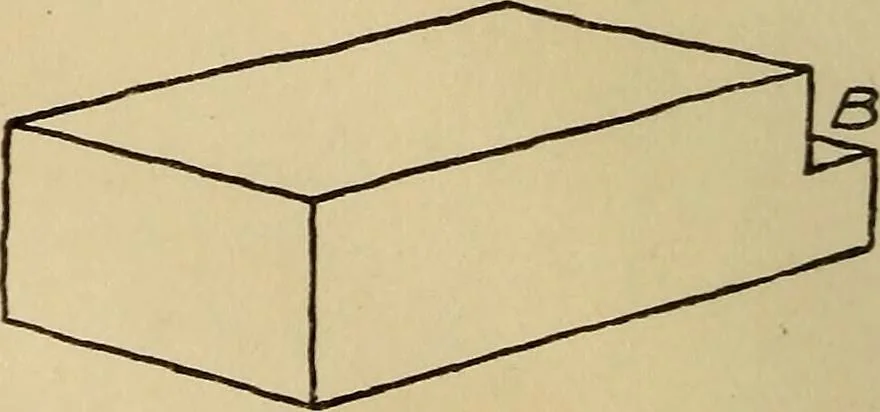 An illustration from Mechanical drawing; working drawings, 1911, leaf 77