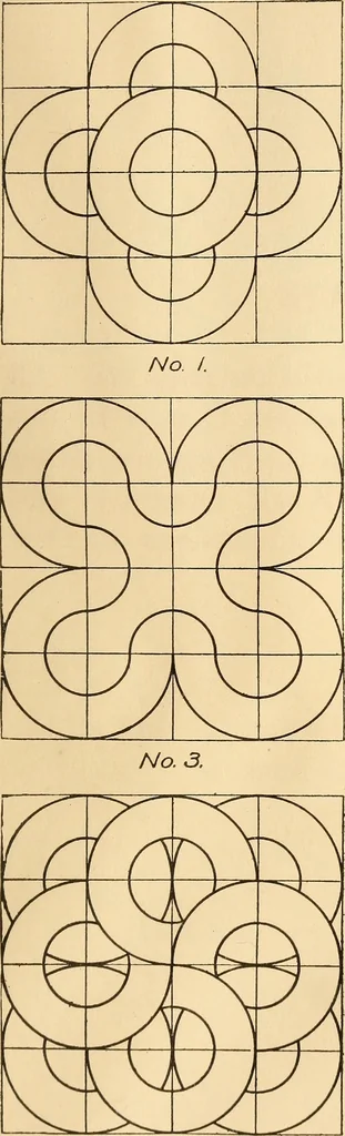 An illustration from Mechanical drawing; working drawings, 1911, leaf 98