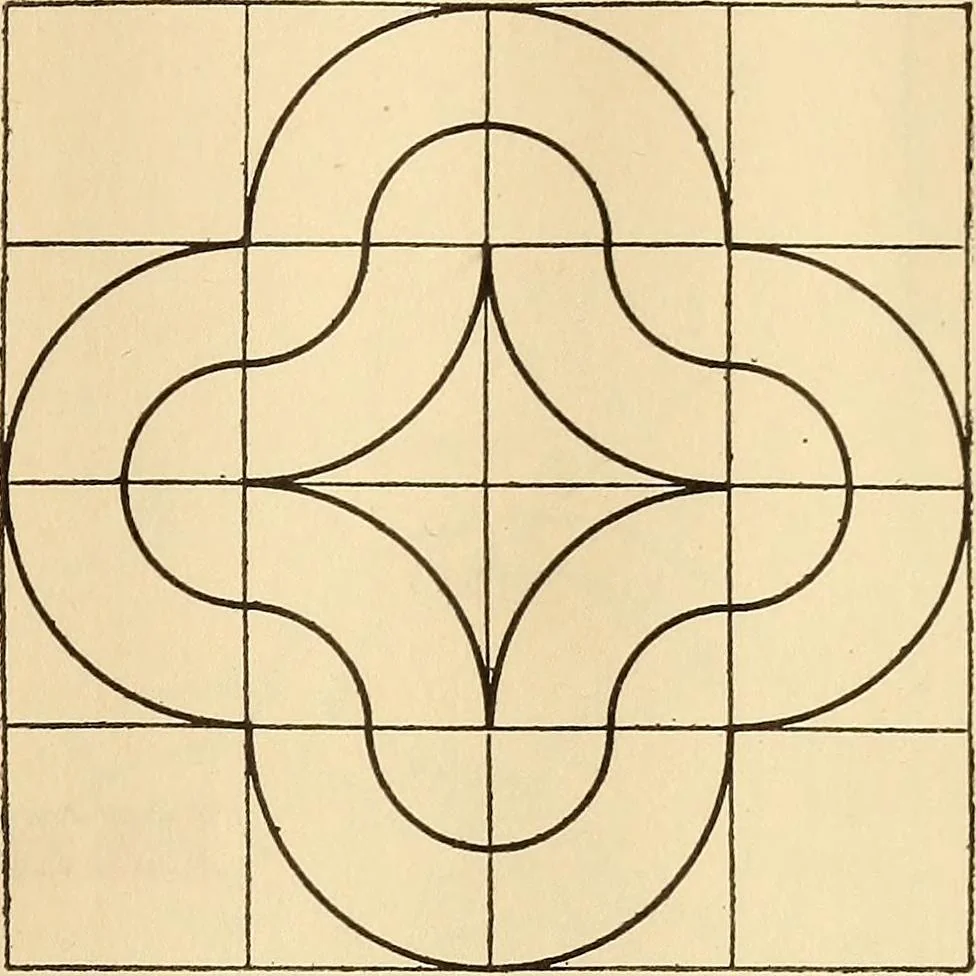 An illustration from Mechanical drawing; working drawings, 1911, leaf 98