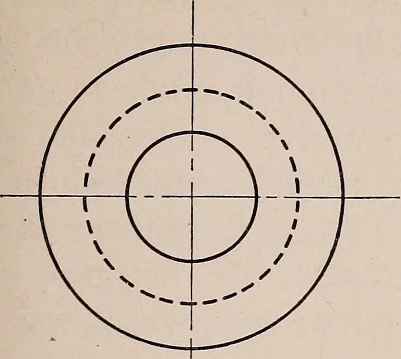 An illustration from Mechanical drawing; working drawings, 1911, leaf 132