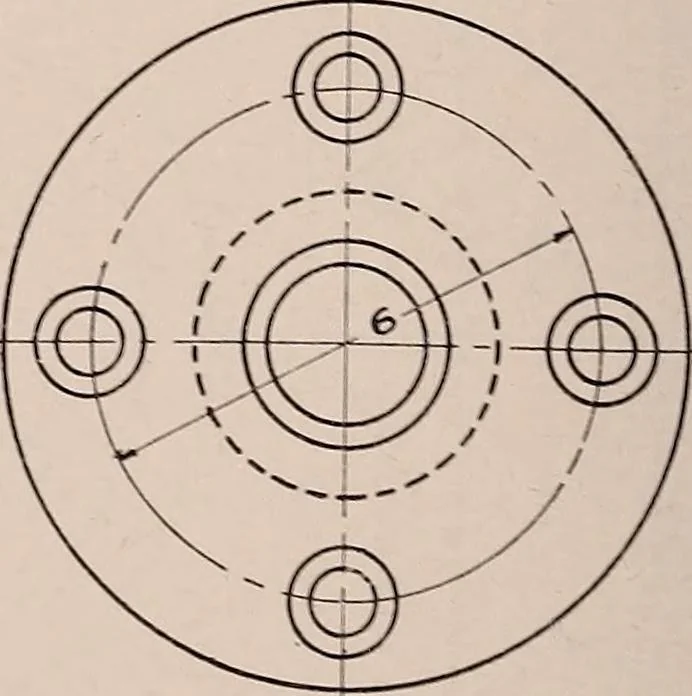 An illustration from Mechanical drawing; working drawings, 1911, leaf 139
