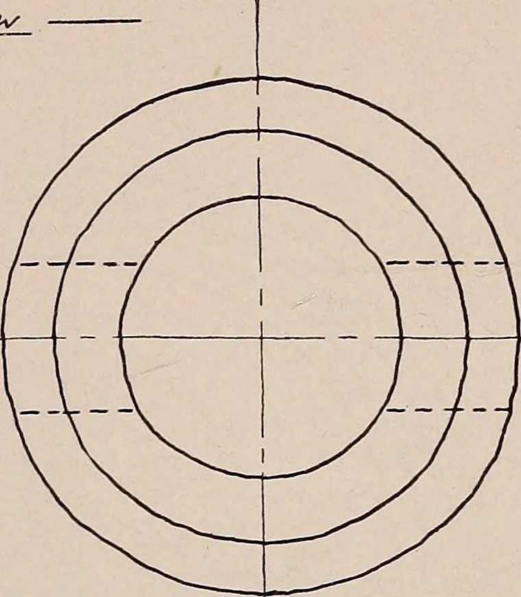 An illustration from Mechanical drawing; working drawings, 1911, leaf 160