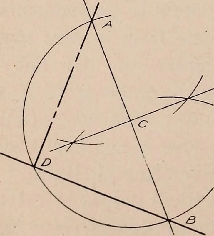 An illustration from Mechanical drawing; working drawings, 1911, leaf 193