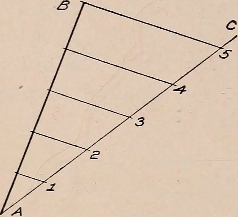 An illustration from Mechanical drawing; working drawings, 1911, leaf 195