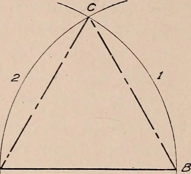 An illustration from Mechanical drawing; working drawings, 1911, leaf 197