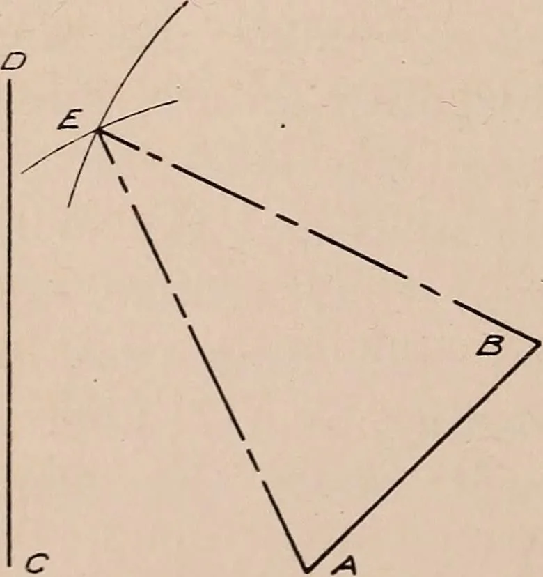 An illustration from Mechanical drawing; working drawings, 1911, leaf 197