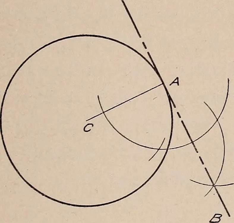 An illustration from Mechanical drawing; working drawings, 1911, leaf 200