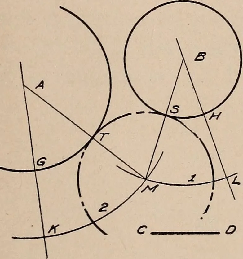 An illustration from Mechanical drawing; working drawings, 1911, leaf 202