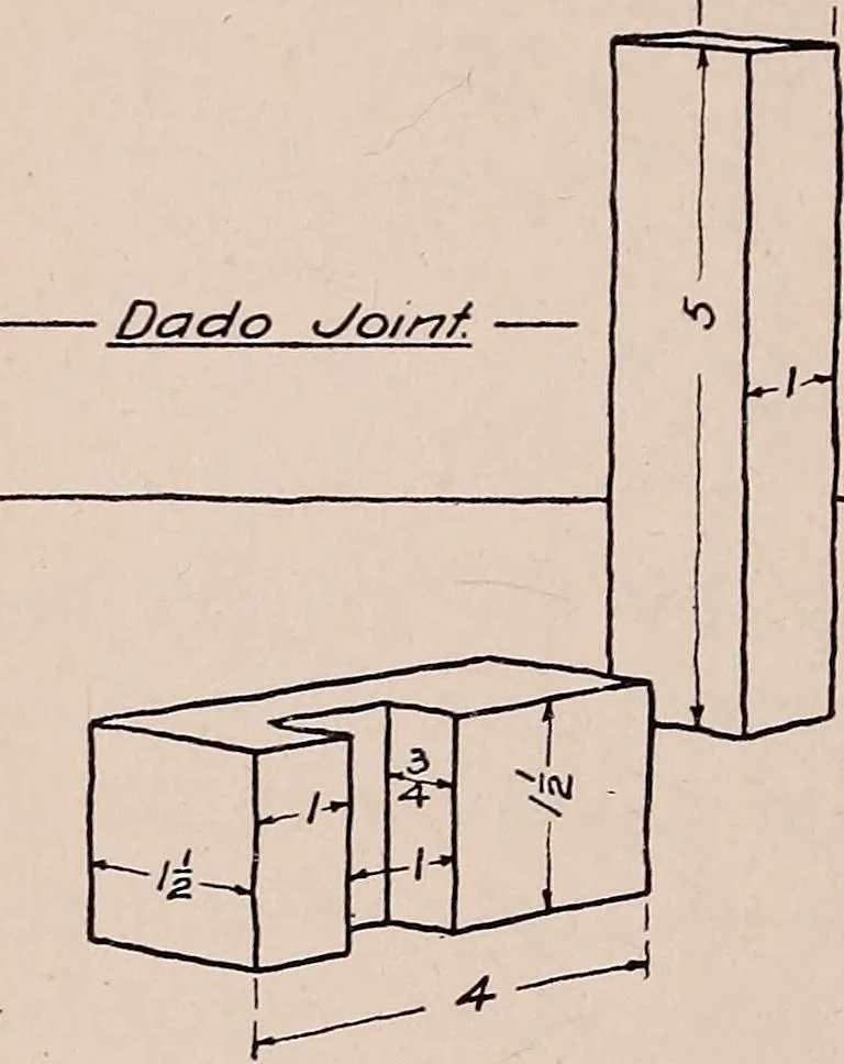 An illustration from Mechanical drawing; working drawings, 1911, leaf 81