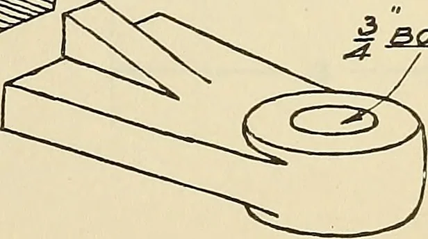 An illustration from Mechanical drawing problems for high schools, normal schools and vocational schools, 1918, leaf 120