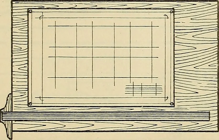 An illustration from Mechanical drawing problems for high schools, normal schools and vocational schools, 1918, leaf 16