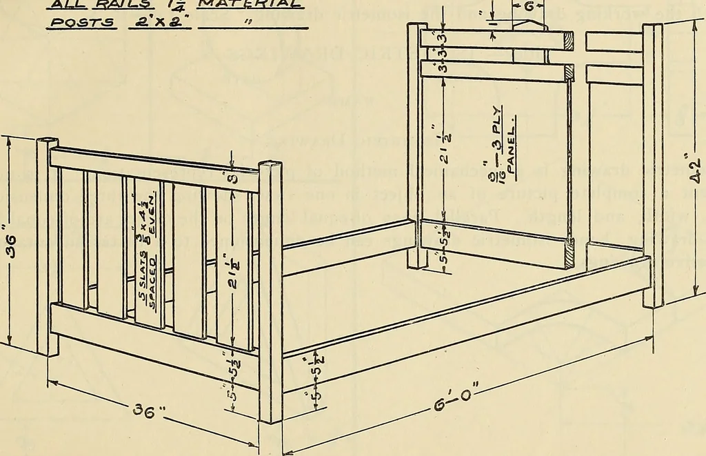 An illustration from Mechanical drawing problems for high schools, normal schools and vocational schools, 1918, leaf 176