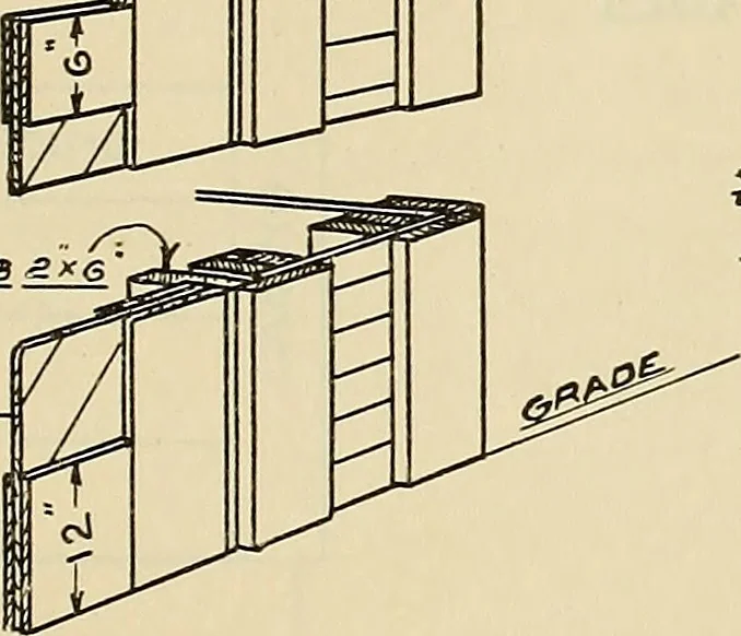 An illustration from Mechanical drawing problems for high schools, normal schools and vocational schools, 1918, leaf 188