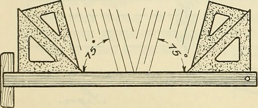 An illustration from Mechanical drawing problems for high schools, normal schools and vocational schools, 1918, leaf 19