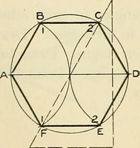 An illustration from Mechanical drawing problems for high schools, normal schools and vocational schools, 1918, leaf 193