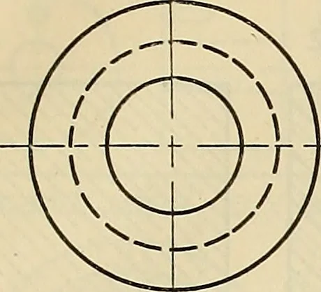 An illustration from Mechanical drawing problems for high schools, normal schools and vocational schools, 1918, leaf 198