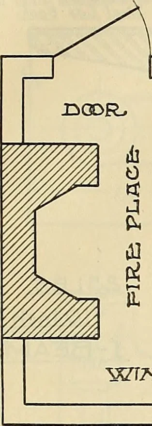 An illustration from Mechanical drawing problems for high schools, normal schools and vocational schools, 1918, leaf 206