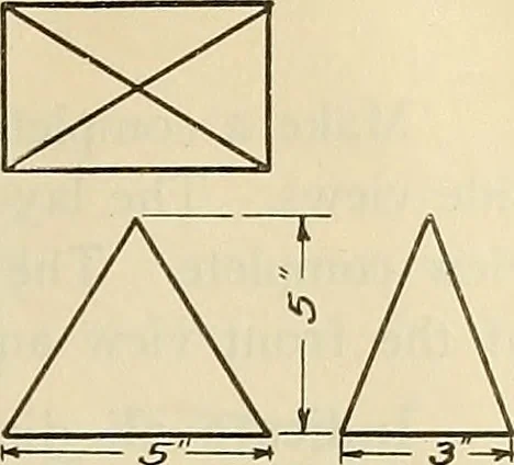 An illustration from Mechanical drawing problems for high schools, normal schools and vocational schools, 1918, leaf 28