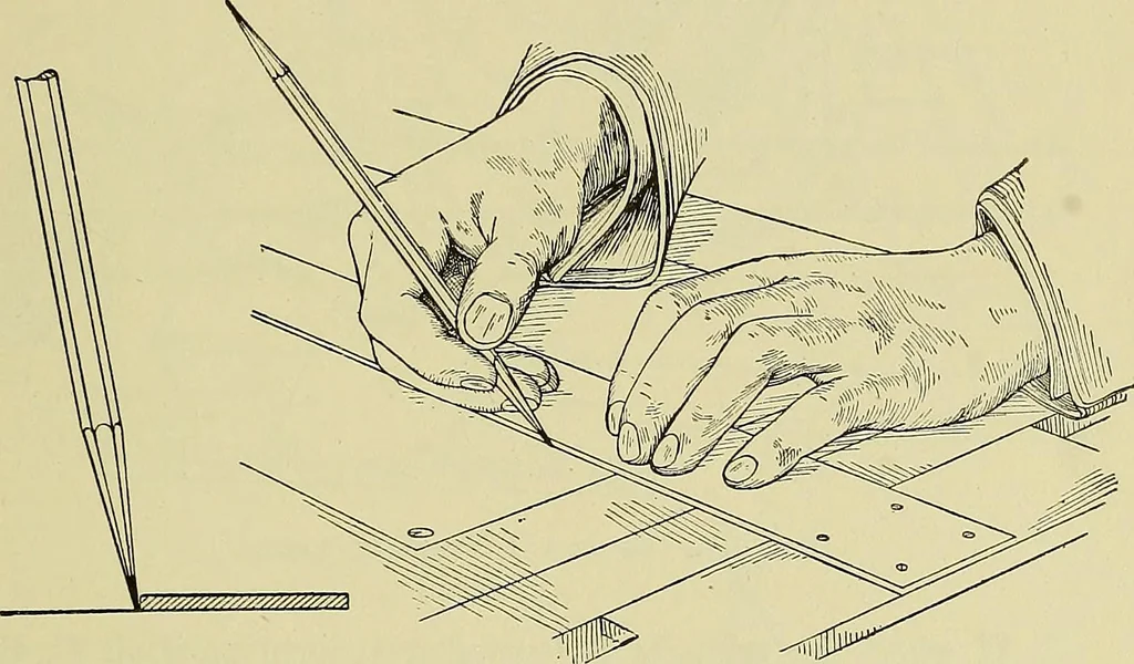 An illustration from Mechanical drawing for secondary schools, 1916, leaf 126