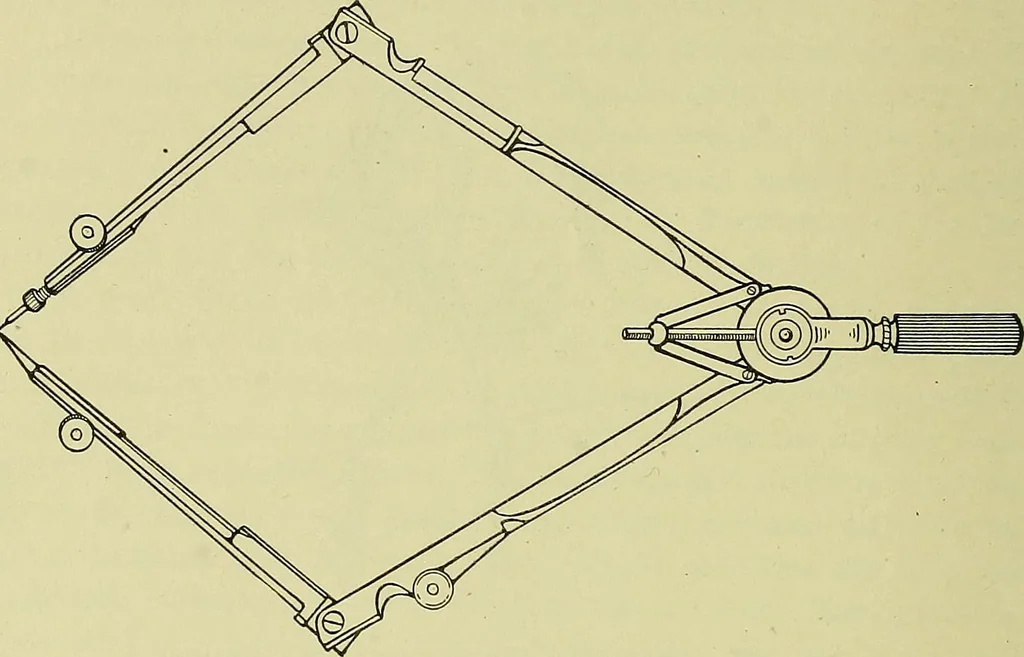 An illustration from Mechanical drawing for secondary schools, 1916, leaf 135