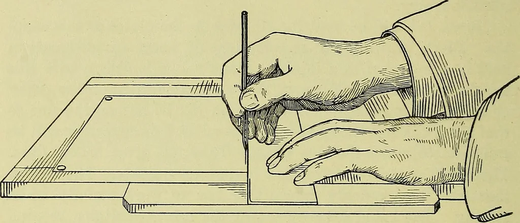 An illustration from Mechanical drawing for secondary schools, 1916, leaf 173