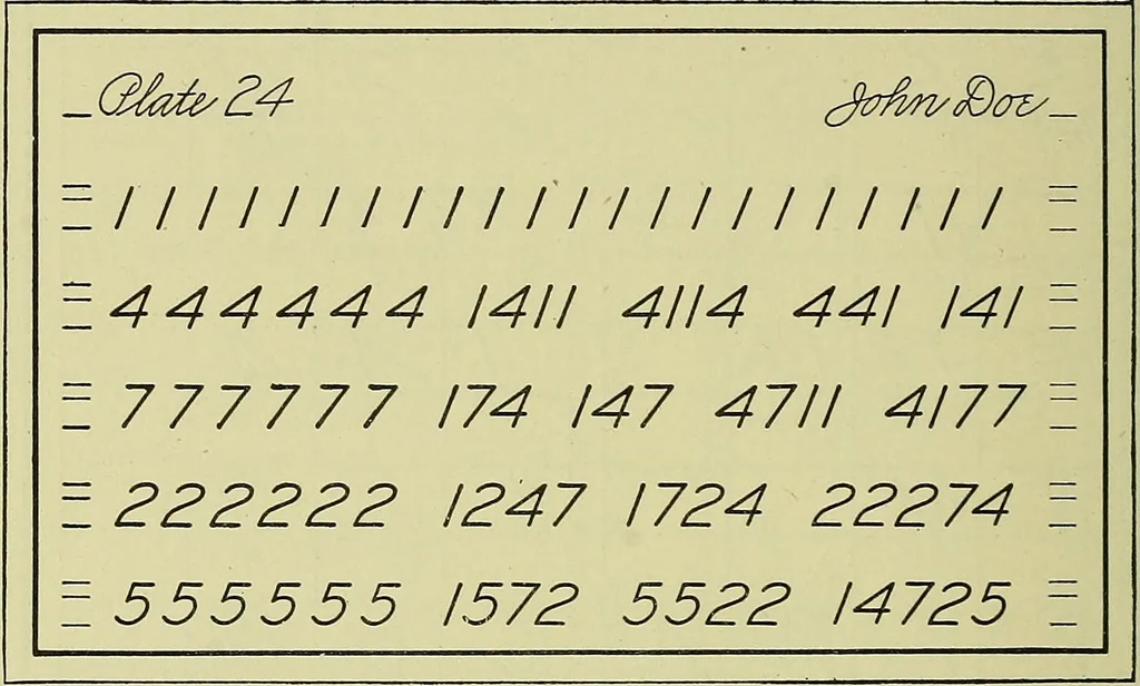 An illustration from Mechanical drawing for secondary schools, 1916, leaf 199