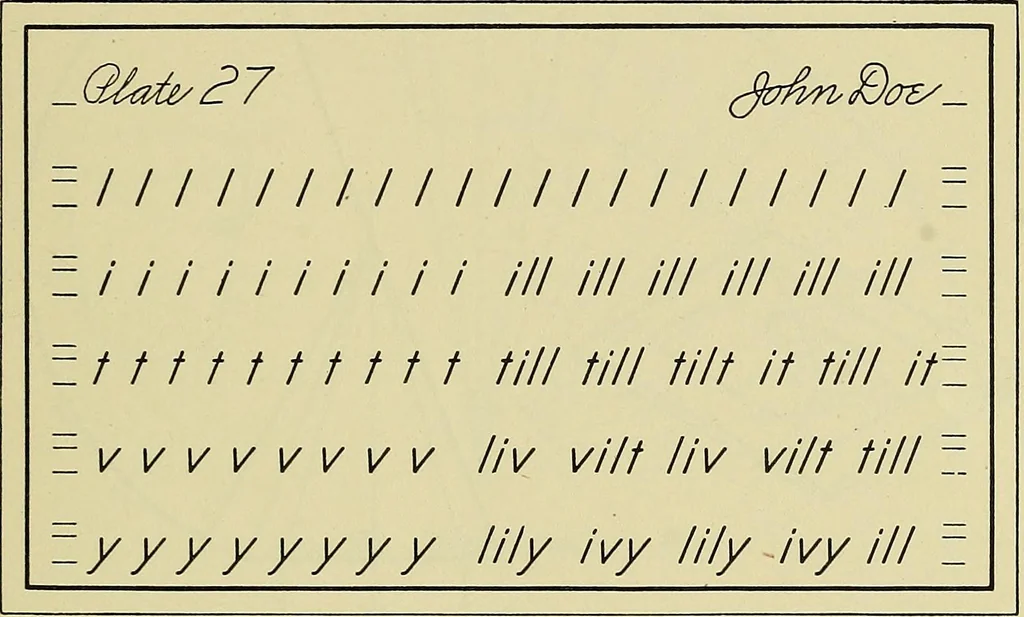 An illustration from Mechanical drawing for secondary schools, 1916, leaf 208