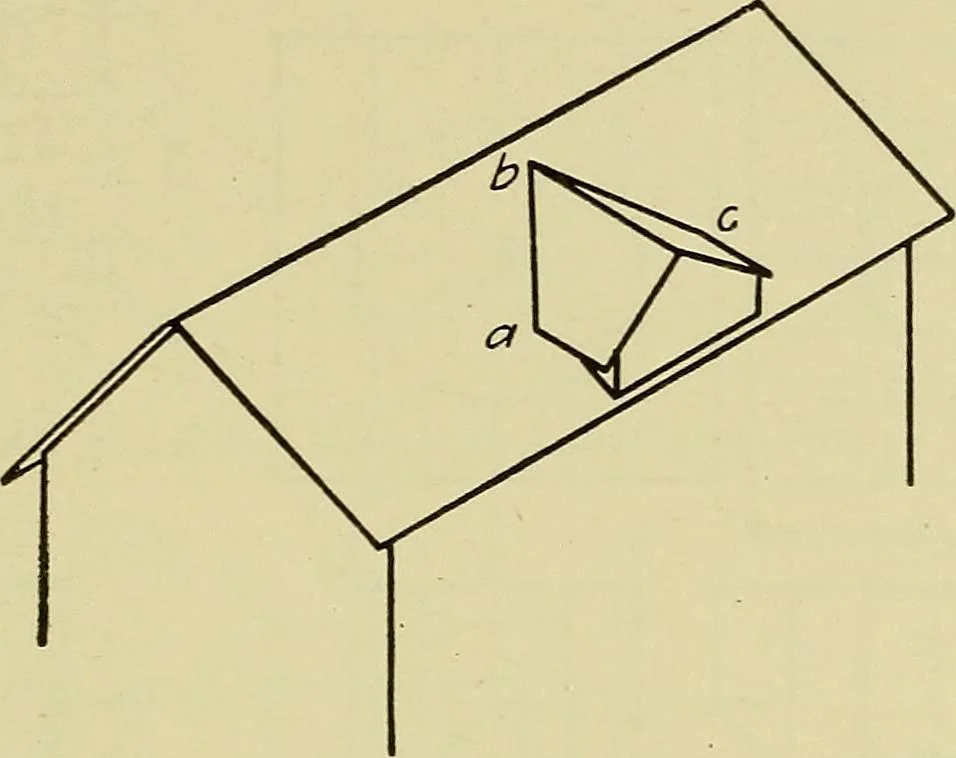 An illustration from Mechanical drawing for secondary schools, 1916, leaf 222