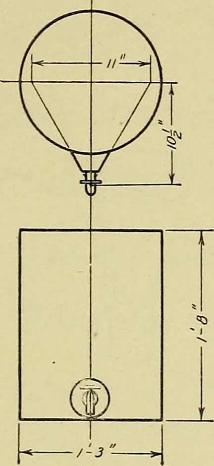 An illustration from Mechanical drawing for secondary schools, 1916, leaf 230