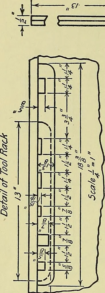 An illustration from Mechanical drawing for secondary schools, 1916, leaf 239