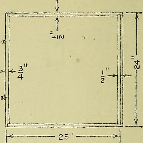 An illustration from Mechanical drawing for secondary schools, 1916, leaf 243