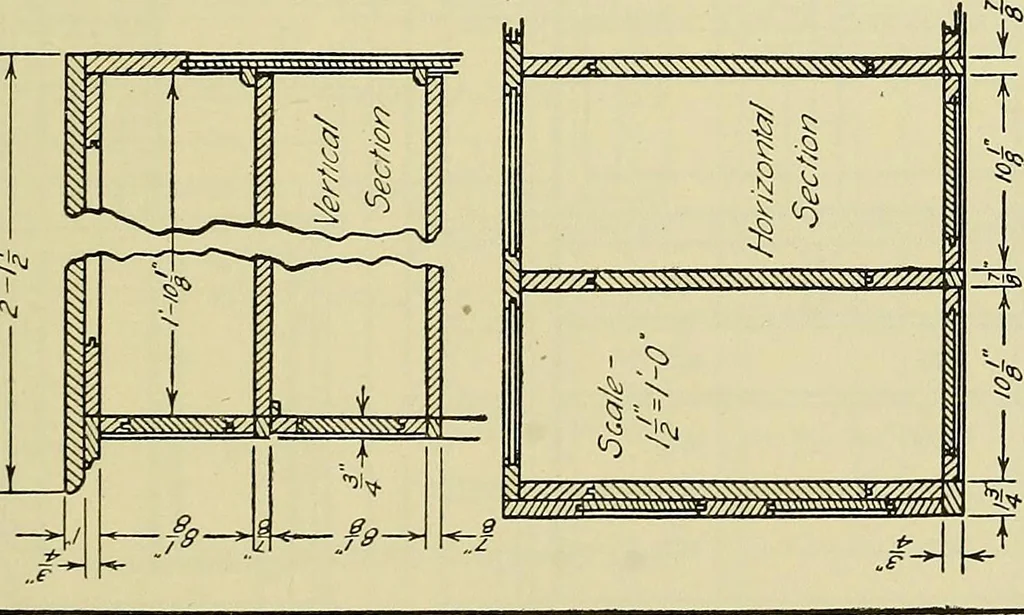 An illustration from Mechanical drawing for secondary schools, 1916, leaf 248