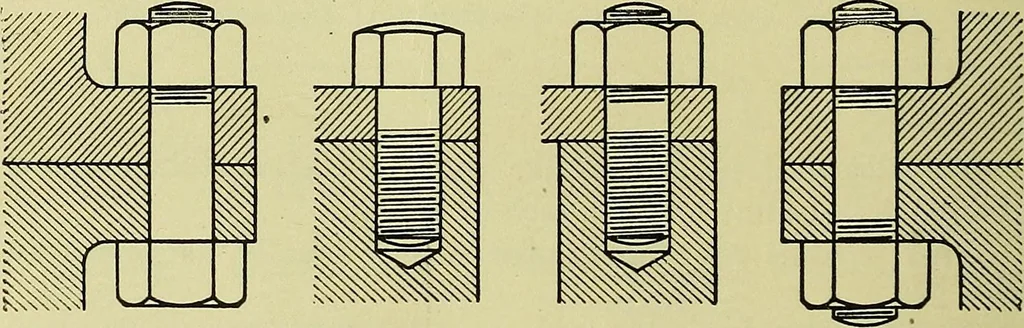 An illustration from Mechanical drawing for secondary schools, 1916, leaf 261