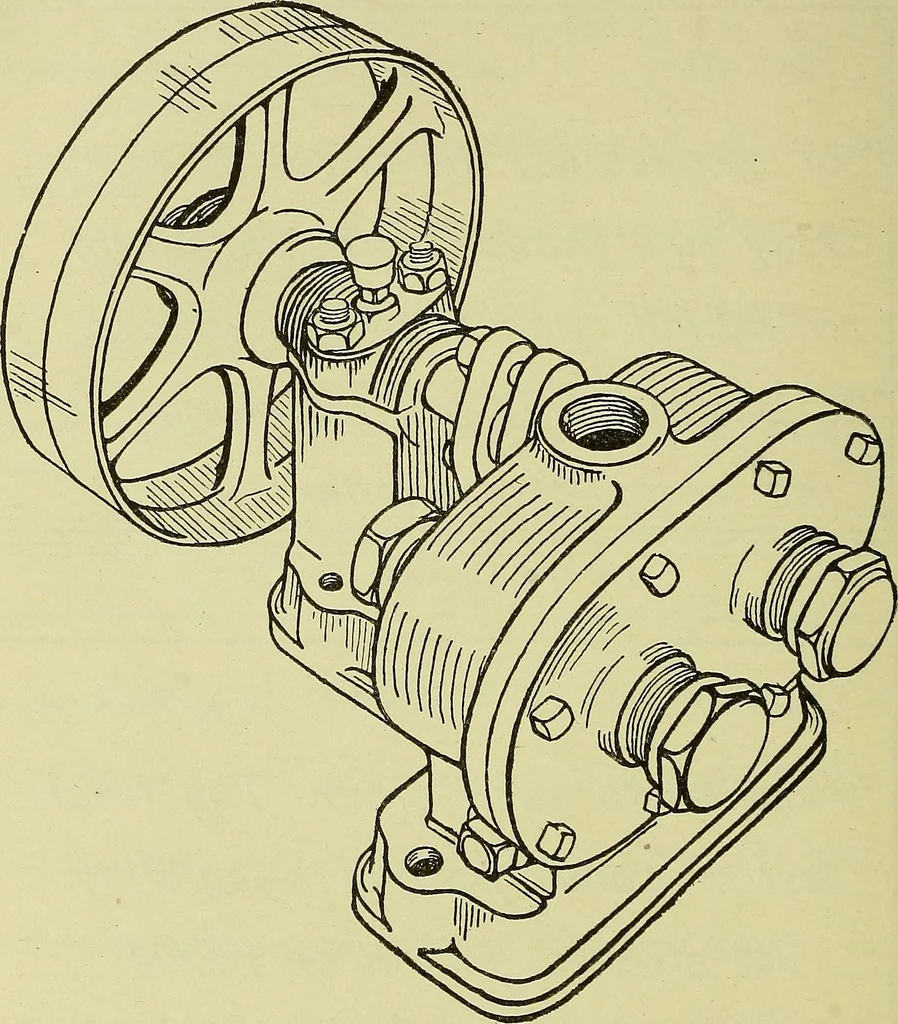 An illustration from Mechanical drawing for secondary schools, 1916, leaf 281