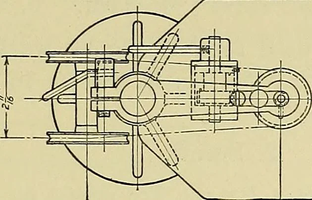 An illustration from Mechanical drawing for secondary schools, 1916, leaf 292