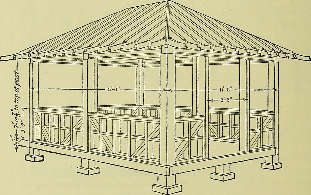 An illustration from Mechanical drawing for secondary schools, 1916, leaf 307