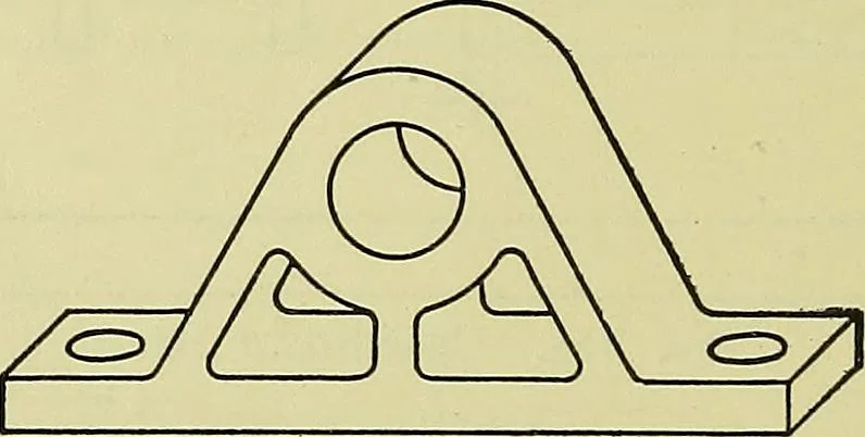 An illustration from Mechanical drawing for secondary schools, 1916, leaf 319