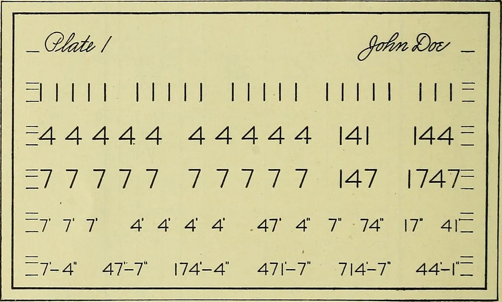 An illustration from Mechanical drawing for secondary schools, 1916, leaf 35