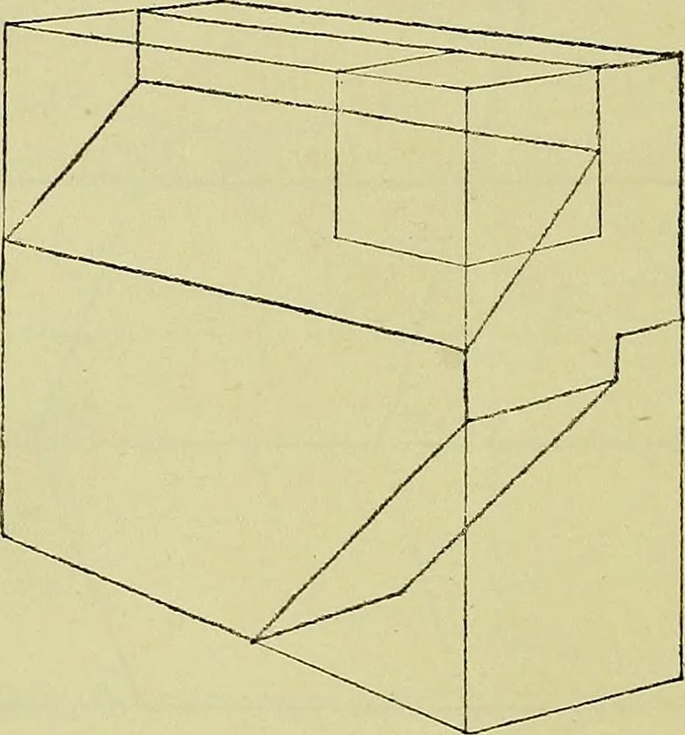 An illustration from Mechanical drawing for secondary schools, 1916, leaf 39