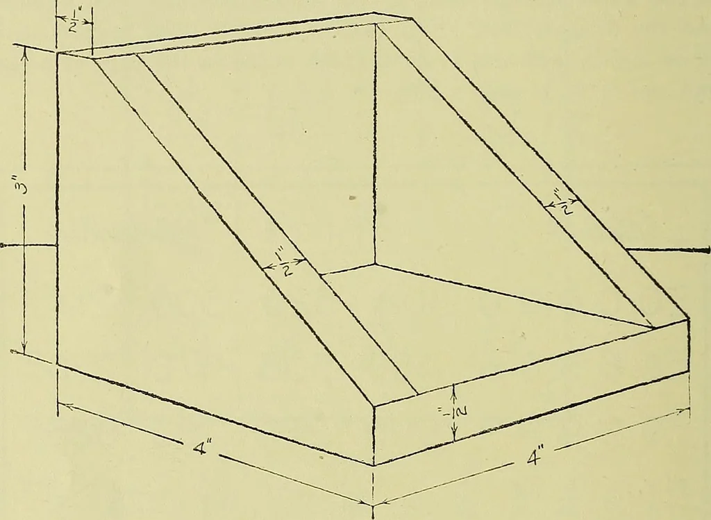 An illustration from Mechanical drawing for secondary schools, 1916, leaf 49