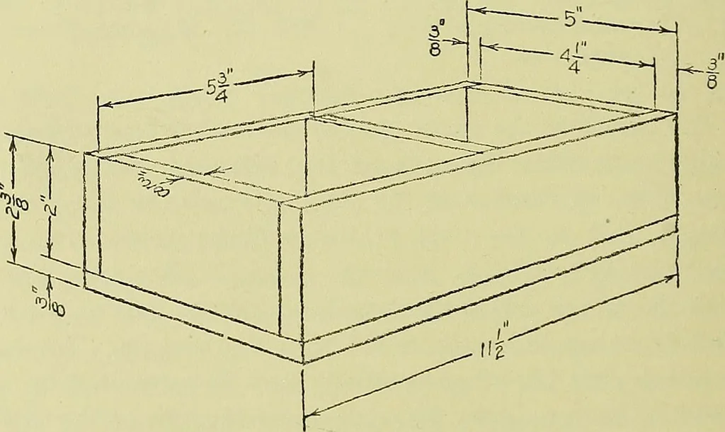 An illustration from Mechanical drawing for secondary schools, 1916, leaf 65