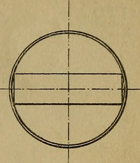 An illustration from Mechanical drawing : a manual for teachers and students, 1902, leaf 124