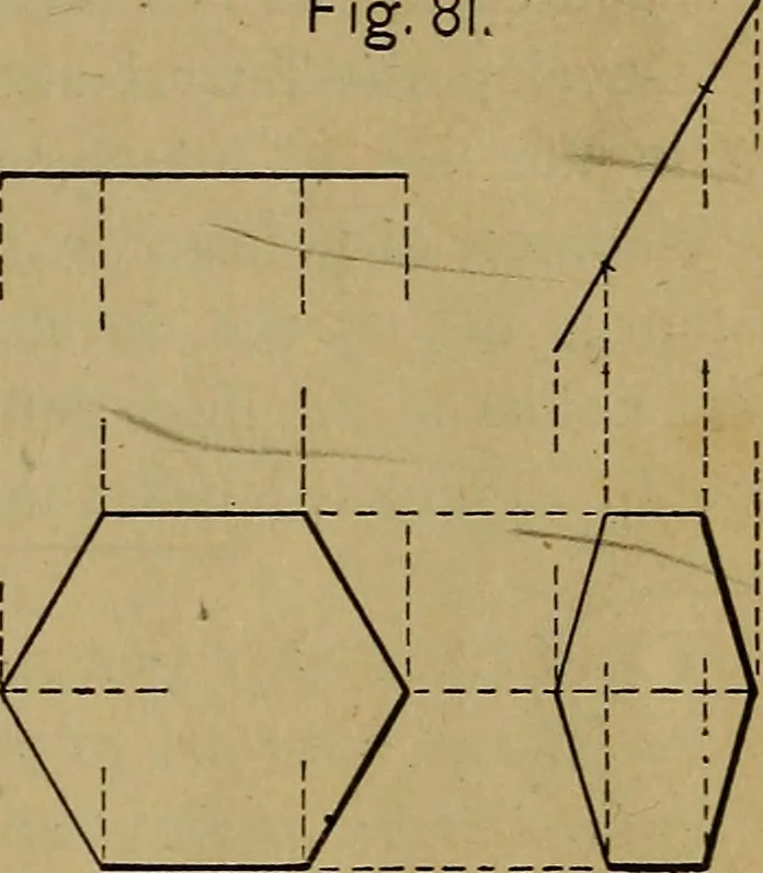 An illustration from Mechanical drawing : a manual for teachers and students, 1902, leaf 134