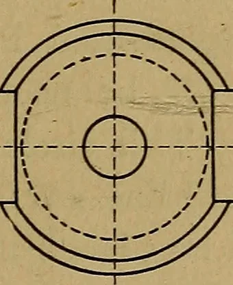 An illustration from Mechanical drawing : a manual for teachers and students, 1902, leaf 148