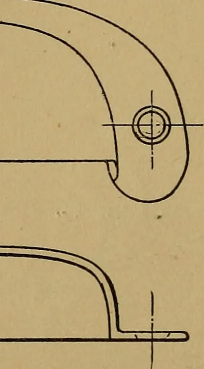 An illustration from Mechanical drawing : a manual for teachers and students, 1902, leaf 164
